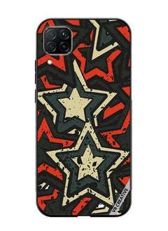 VR CREATIVE Protective Case Cover For Huawei Nova 7i/P40 Lite Stars Design Multicolour  - Image 1