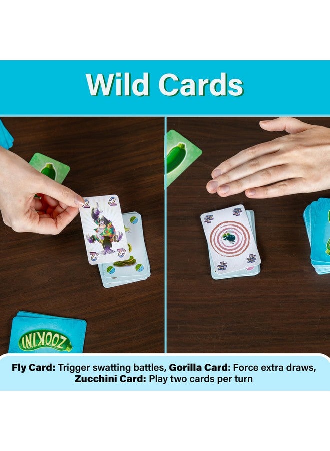 Piatnik Zookini - Wacky Animal Card Game for 2-6 Players - Match Colors, Animals & Bikinis - Fast-Paced Family Fun Game for Kids and Adults Ages 8+ - Image 4