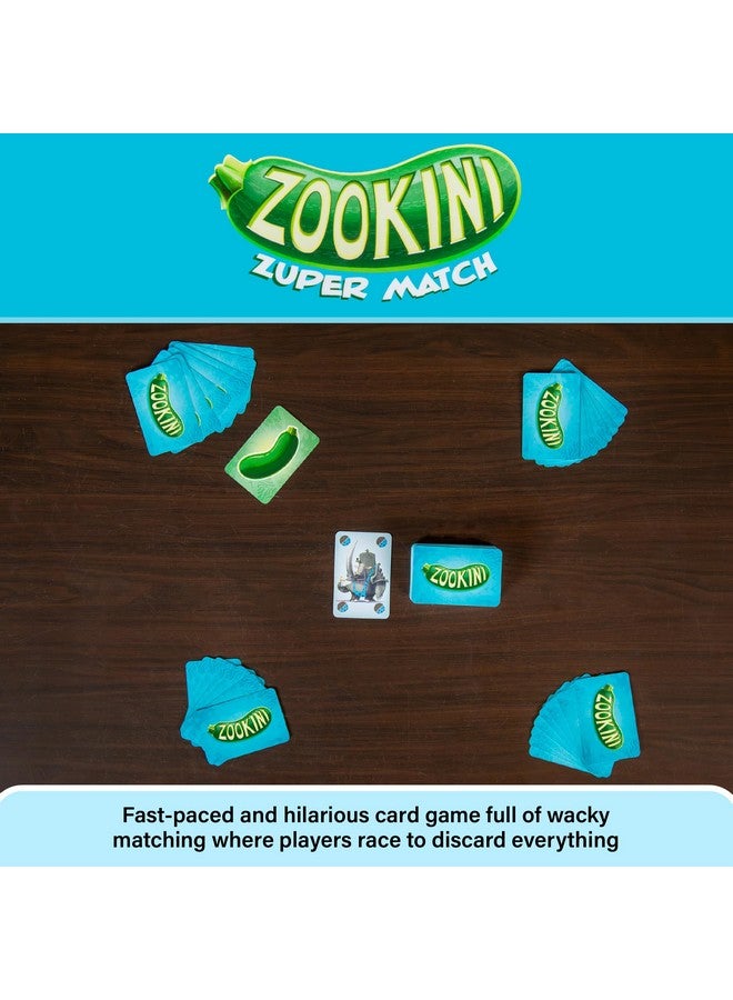 Piatnik Zookini - Wacky Animal Card Game for 2-6 Players - Match Colors, Animals & Bikinis - Fast-Paced Family Fun Game for Kids and Adults Ages 8+ - Image 2