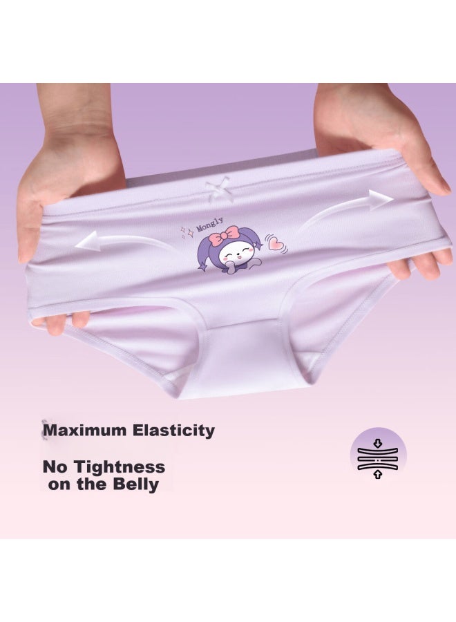 Deesha Girls' Underwear Children's Briefs Summer Thin Youth Girls' Shorts - Image 3