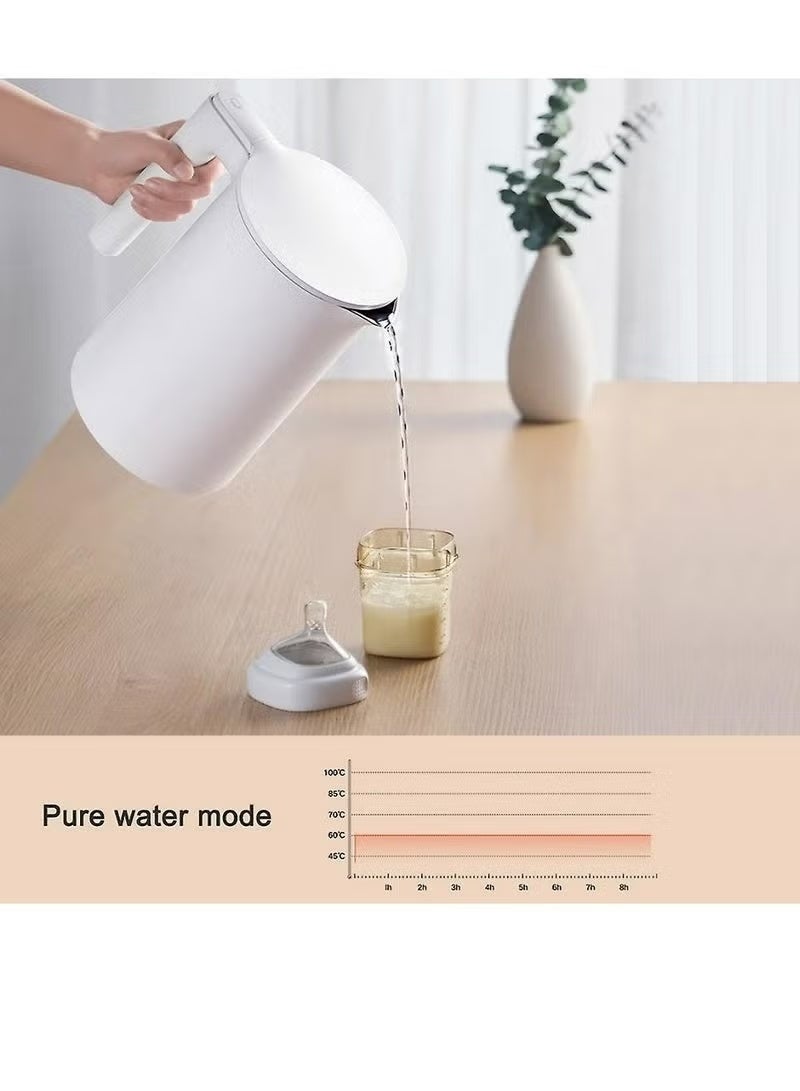 Xiaomi Mijia Constant Temperature Electric Kettle 3 Pro: With temperature display, 1800W high power, 316 stainless steel material, 2-liter capacity, white - Image 4