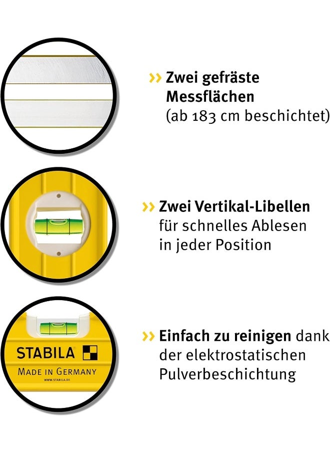 STABILA Stabila 96-2-120 Level 3 Vial 122Cm / 48In 15229  - Image 4