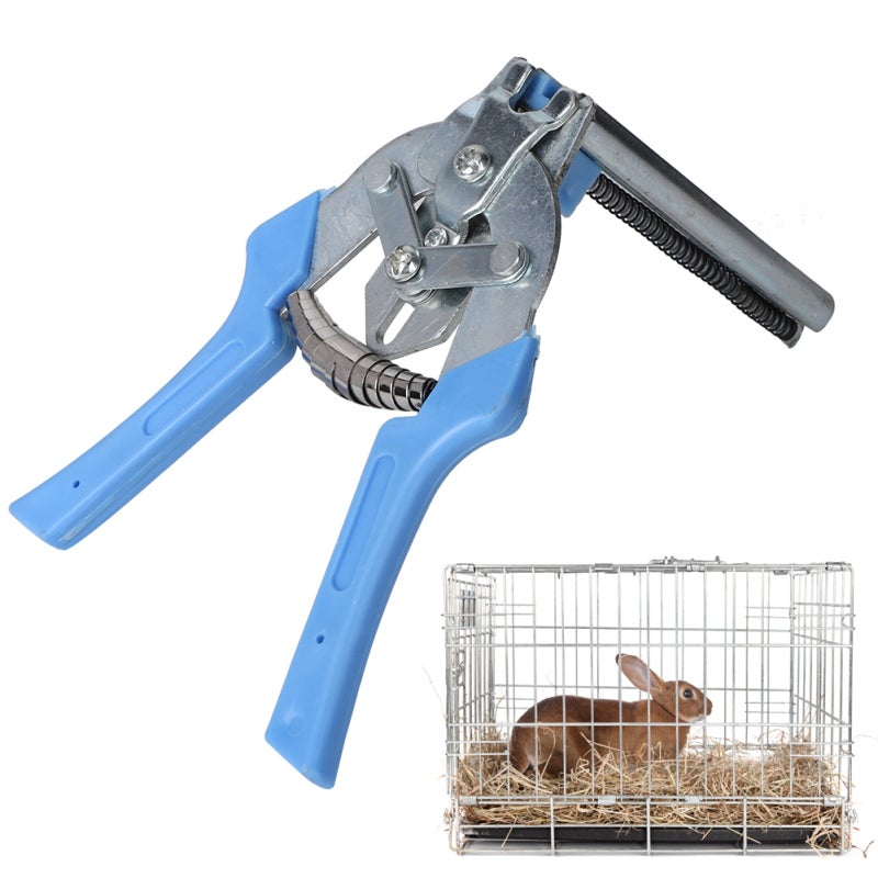 Pet Cage Plier Blue Quality Steel - High Strength Sturdy Durable Cage Installation Tool for Chicken Bird Rabbit Pet Cage Assembly - Image 5