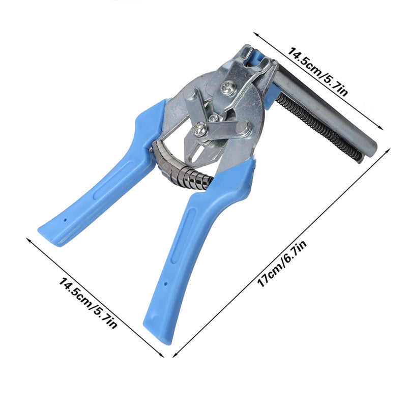 Pet Cage Plier Blue Quality Steel - High Strength Sturdy Durable Cage Installation Tool for Chicken Bird Rabbit Pet Cage Assembly - Image 2