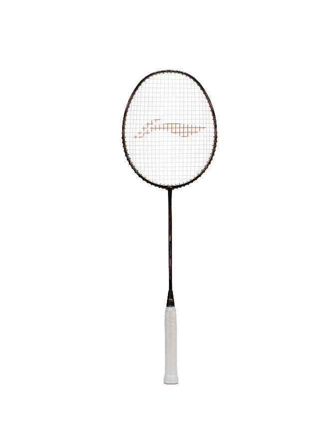 Li-Ning Li_Ning Super Series SS100 Carbon Graphite Badminton Strung Badminton Racket with Full Racket Cover (Black/Gold) - Premium Badminton Racquets for Performance, Durability and Everyday Use - Image 5