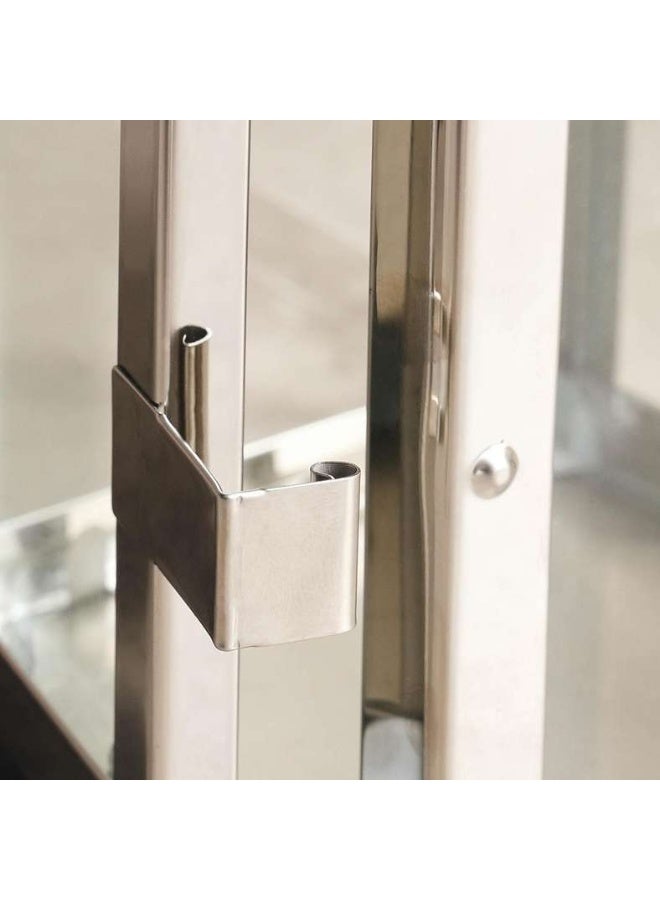 Pan Home فانوس معدني حديث - فضي - Image 3