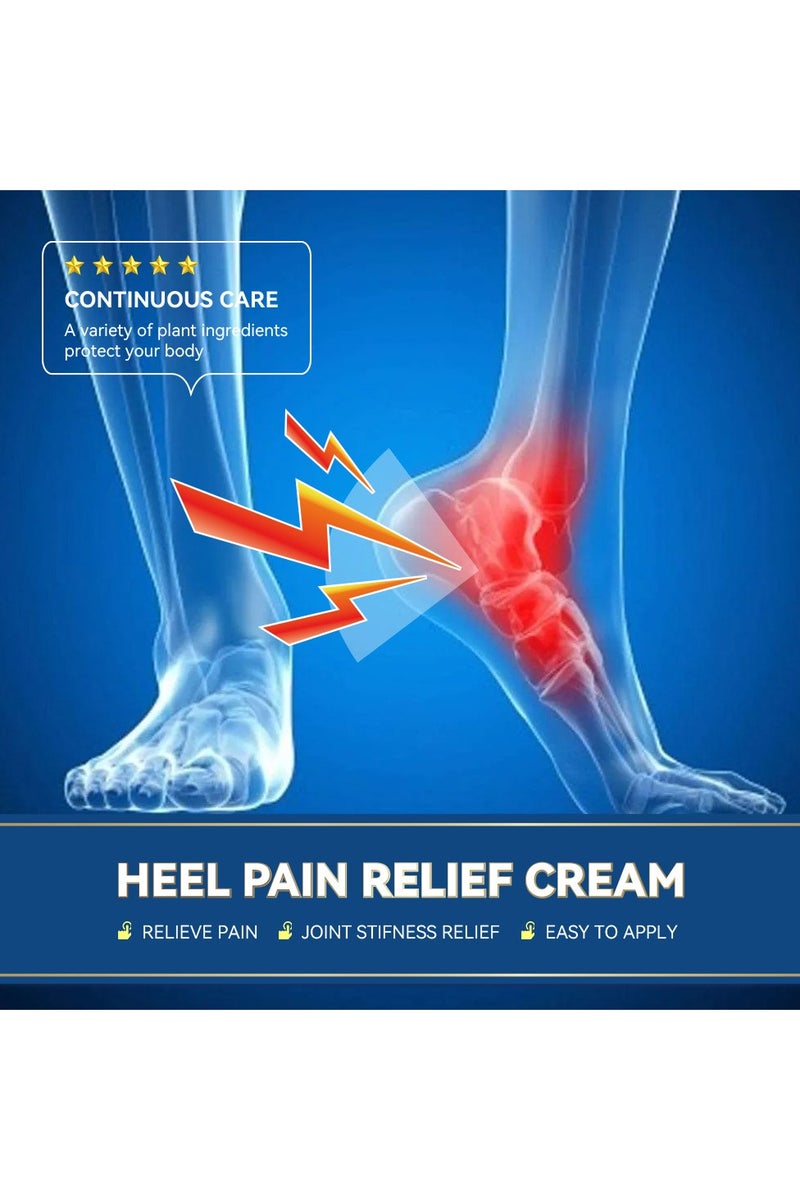 سوميفون كريم تخفيف آلام الكعب - 3 قطع ، تخفيف تصلب المفاصل ، الأعشاب ، تركيبة الاستخراج ، تأثير سريع - Image 2