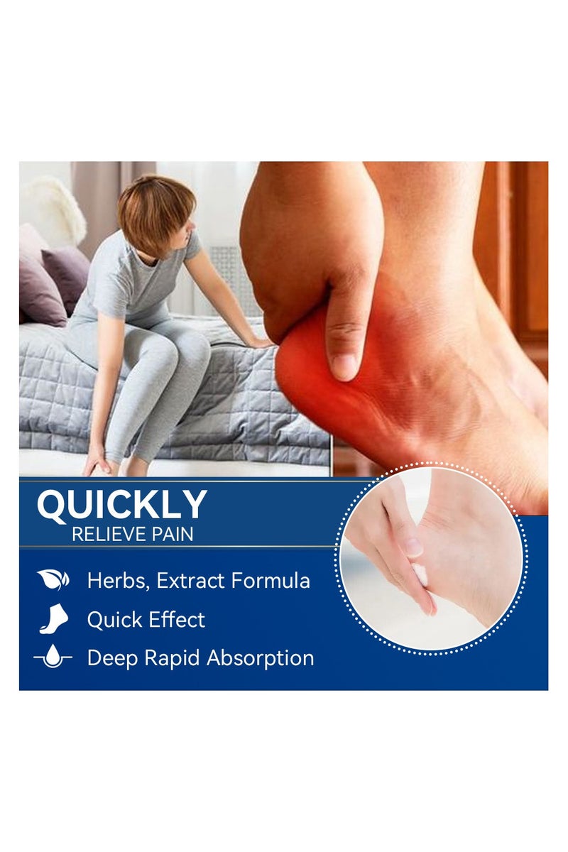 سوميفون كريم تخفيف آلام الكعب - 3 قطع ، تخفيف تصلب المفاصل ، الأعشاب ، تركيبة الاستخراج ، تأثير سريع - Image 3