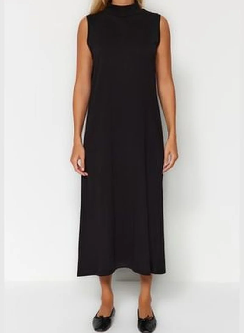 trendyol Sleeveless Mockneck Dress
