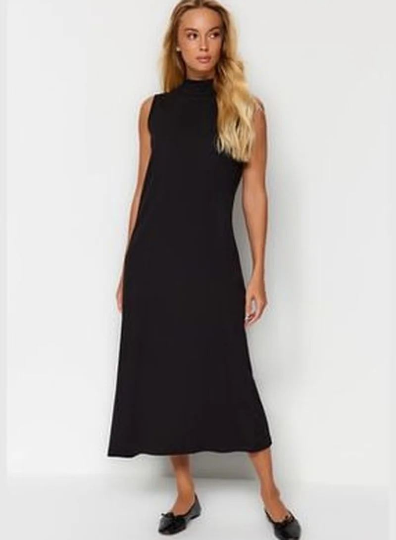trendyol Sleeveless Mockneck Dress