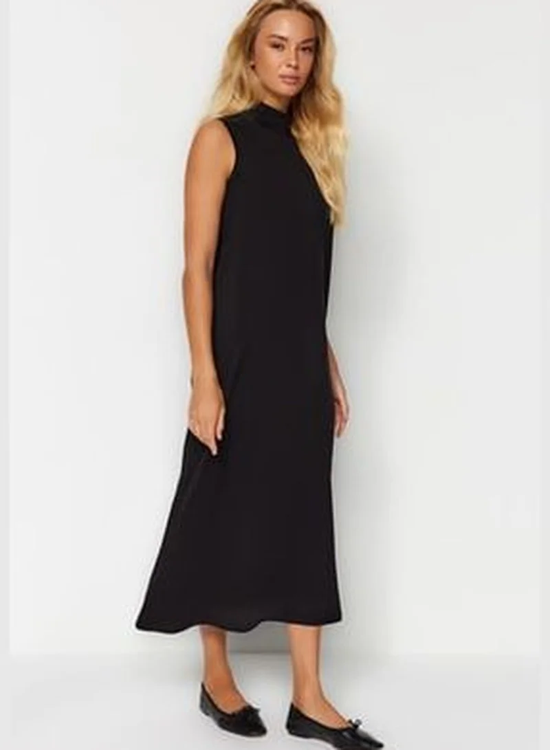 trendyol Sleeveless Mockneck Dress