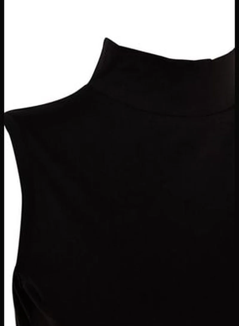 trendyol Sleeveless Mockneck Dress