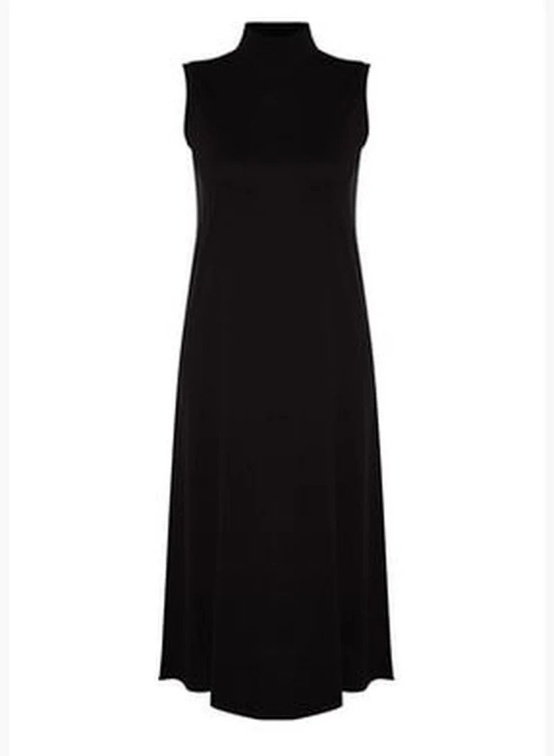 trendyol Sleeveless Mockneck Dress