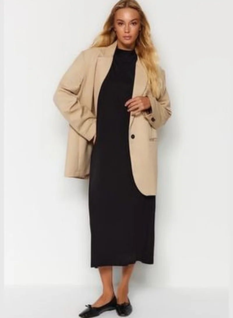 trendyol Sleeveless Mockneck Dress