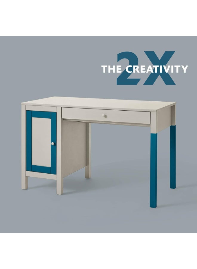 RUST-OLEUM Painter's Touch 2X Ultra Cover Spray Paint 340 G Satin Stone Gray - Image 4