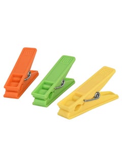SINCO Sinco Elita Plastic Cloth Clips Pegs Multicolor - (12 Pieces)  - Image 4