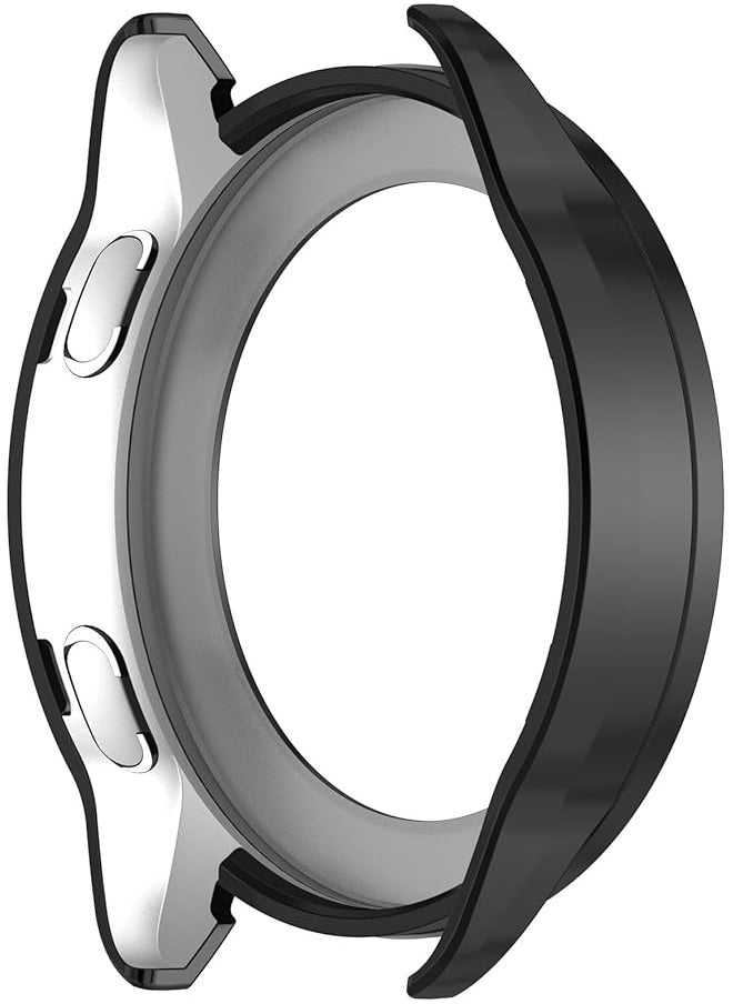 erorex - Compatible With Xiaomi Watch S3 Tpu Protective Case Tpu Bezel Ring Dial Protective Case Cover Shell Compatible With Xiaomi Watch S3 Tpu Black - Image 1