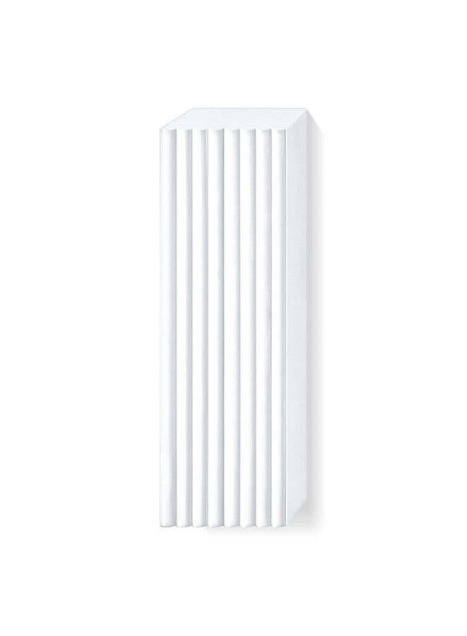 STAEDTLER Fimo Soft Polymer Clay - Oven Bake Clay For Modeling, Jewelry, Sculpting, 1 Lb Block, White 8021-0, 454 (8021-1Lb-0) - Image 2