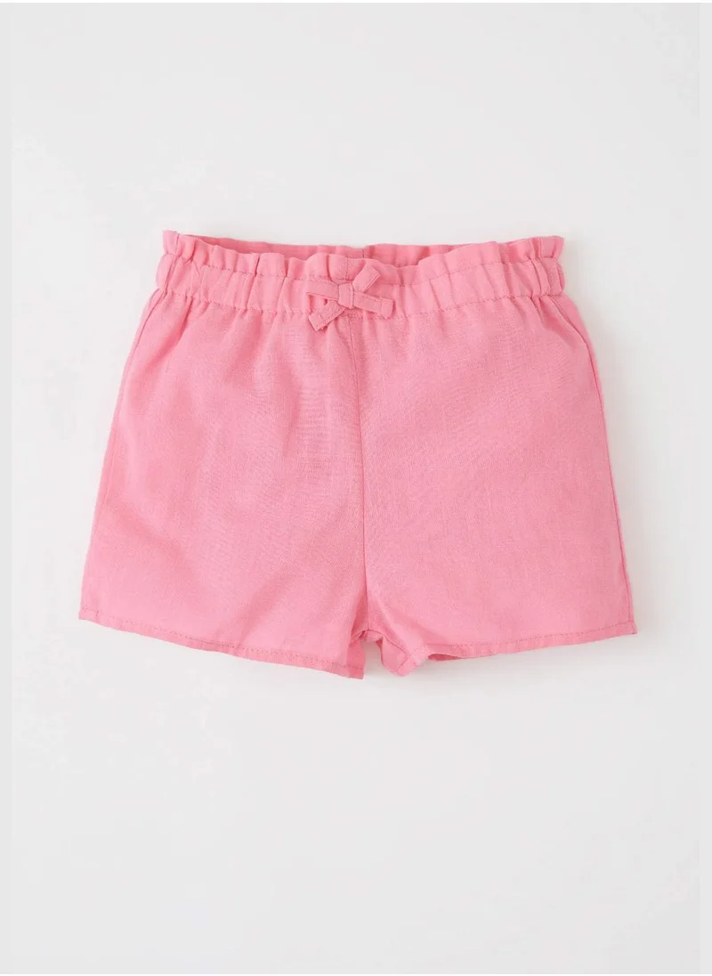 ديفاكتو Regular Fit Sleeveless Blouse & Mini Short Set