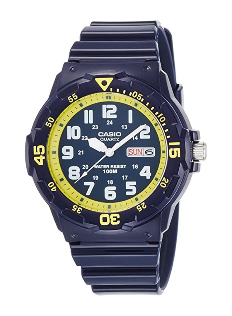 CASIO Men's Water Resistant Analog Watch MRW-200HC-2BVDF - Image 1