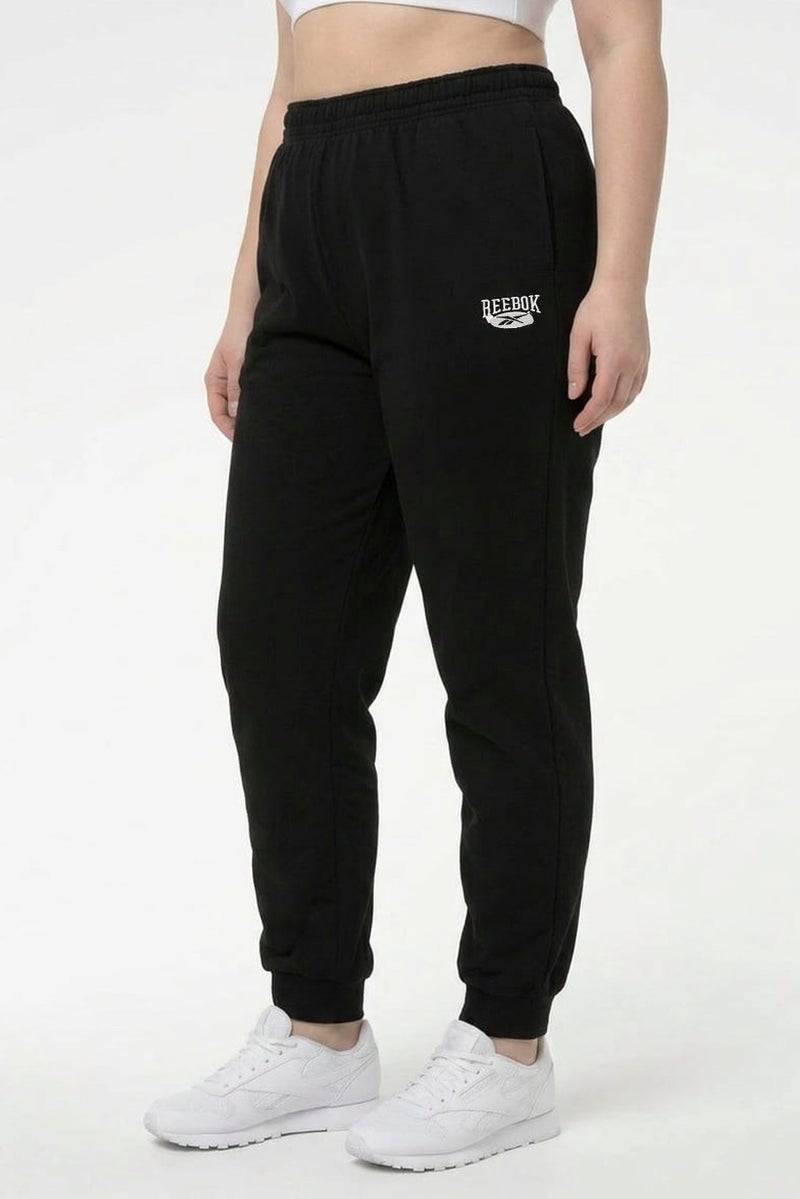 Reebok Women Sportswear Fit Training Sweatpants, Black - Image 3
