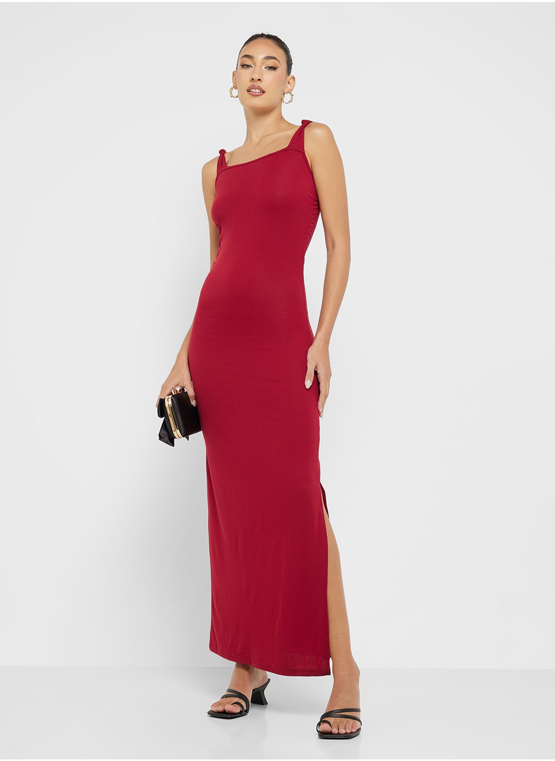 Ella Limited Edition Strappy Shimmer Bodycon Dress for Women