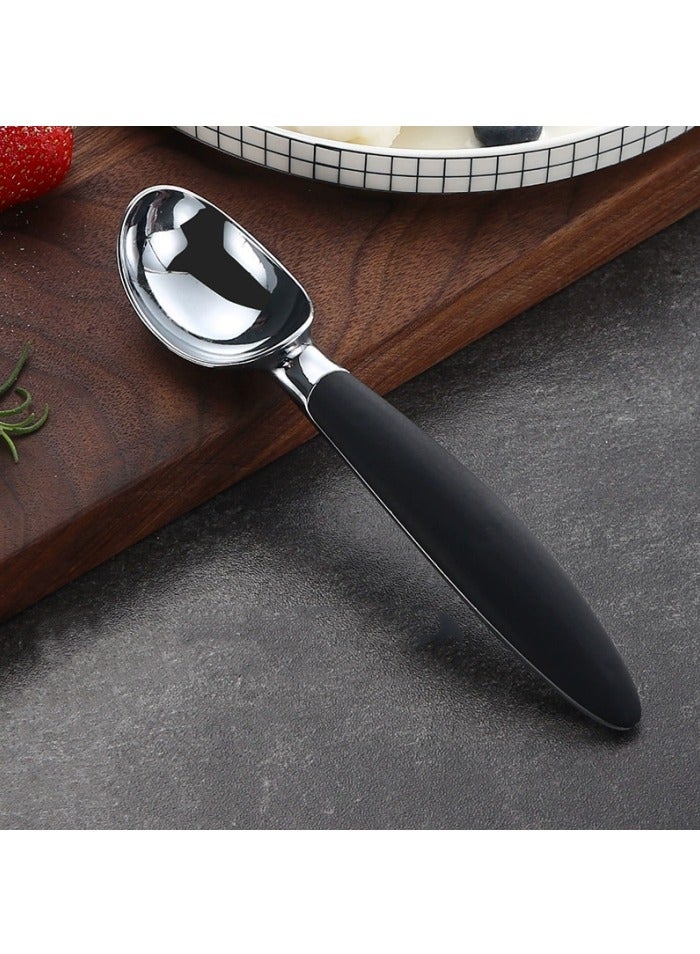Heavy Duty Ice Cream Scoop with Comfortable Handle - Professional Ice Cream Scooper for Gelato, Sorbet, Cookie Dough, Melon, Frozen Yogurt - Dishwasher Safe Metal Kitchen Tool  - Image 2