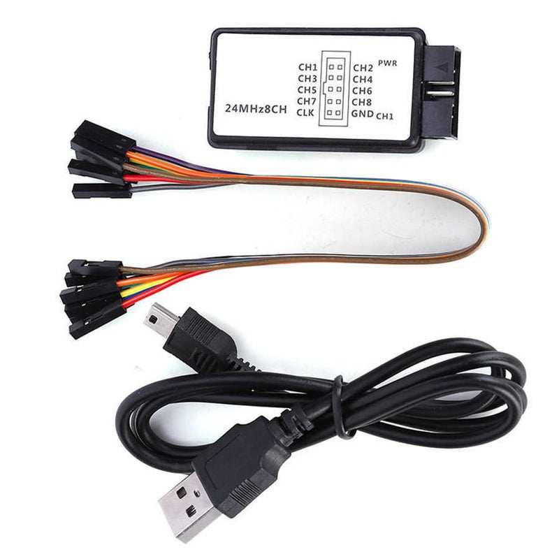 USB SALEAE 24M 8CH Logic Analyzer Buffered electrostatic bag electrostatic bag