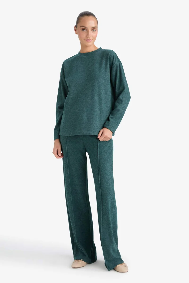 ديفاكتو Straight Fit Trousers