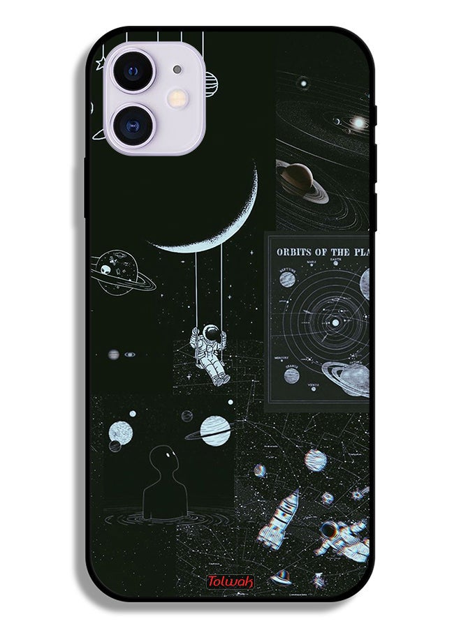 Tolwak Apple iPhone 11 Protective Case Orbits Of The Planets - Image 2