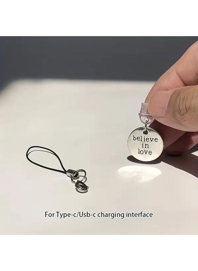 لا تستسلم محفز سدادة غبار للهاتف من سبائك الألومنيوم لمنفذ شحن Type C - Image 1