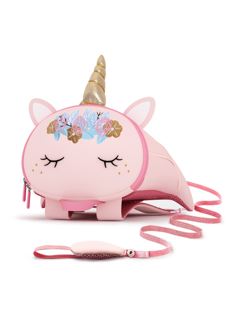 Nohoo Pre School 3D Bag Unicorn Pink (Large) - Image 2