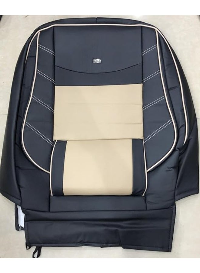 SHEZA STAR Premium Car Seat Cover, Leather, Universal Fit - Image 3