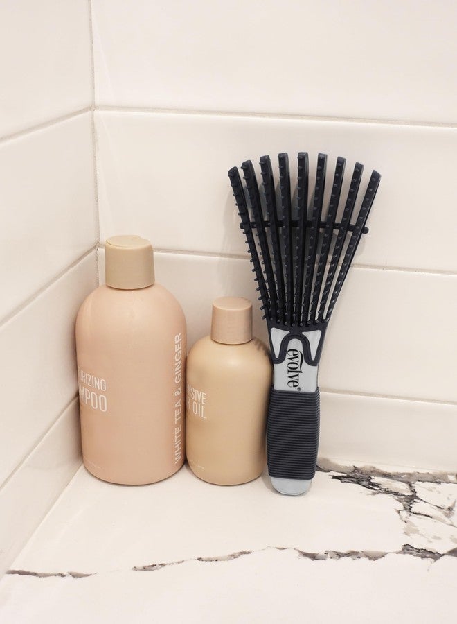 إيفولف بخاخ فك تشابك الشعر إيفولف ذو التدفق الواسع باللون الأسود - Image 5