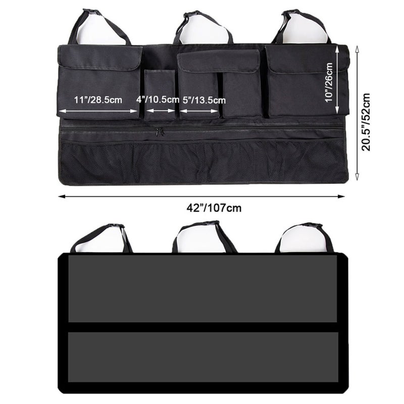 Car Trunk Organizer Car Organizer Car Trunk Tidy Storage Bag Space Saving for SUV Truck - Image 2