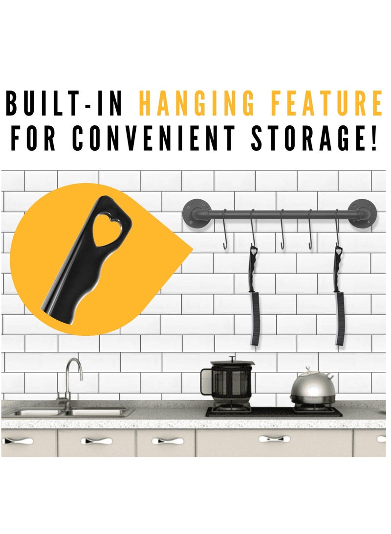 Suntown Hard Bristle Crevice Cleaning Brush, 4 Set Crevice Cleaning Brush, Gap Cleaning Brush, Small Cleaning Brushes for Household Use Bathroom, Kitchen, Corner, Sink, Thin Cleaning Brush - Image 4