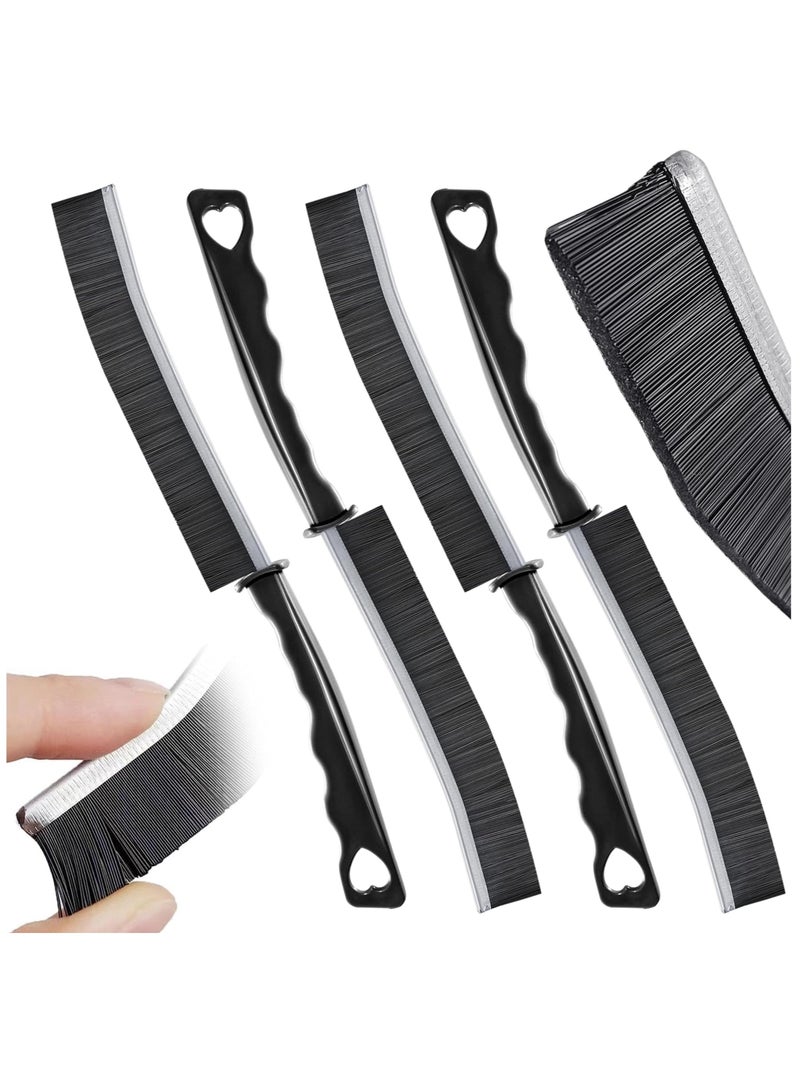 Suntown Hard Bristle Crevice Cleaning Brush, 4 Set Crevice Cleaning Brush, Gap Cleaning Brush, Small Cleaning Brushes for Household Use Bathroom, Kitchen, Corner, Sink, Thin Cleaning Brush - Image 1