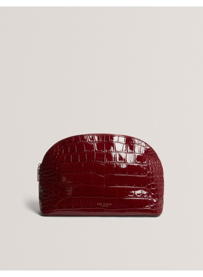 Ted Baker CROC EFFECT LARGE WASHBAG - Image 1