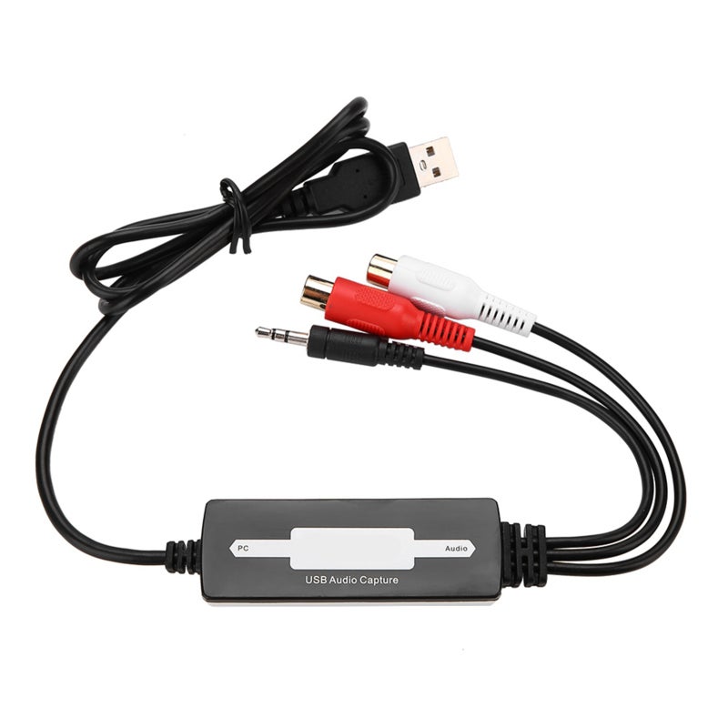 Ezcap USB Audio Capture Recorder Adapter with Tape CD Direct Capture - High Quality Audio Collection for Computer - Simple Installation No External Power Required - Image 5