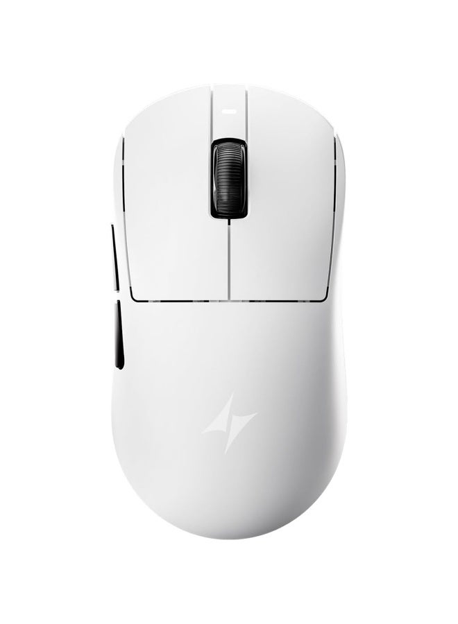 اي تي كي فأرة الألعاب اللاسلكية فائقة الخفة Dragonfly A9 Mini+ – مستشعر PAW3955 الرئيسي، 50000 نقطة في البوصة، اتصال لاسلكي بتردد 2.4 جيجاهرتز واتصال سلكي بمنفذ USB-C، معدل استجابة 8000 هرتز، وزن 39 جرام (أبيض) - Image 1