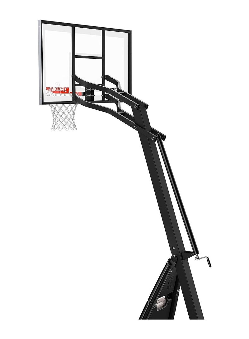 سبالدينج الوحش المحمولة 60 "الزجاج SN7B1560CN حامل كرة السلة مع شبكة الطوق - Image 3
