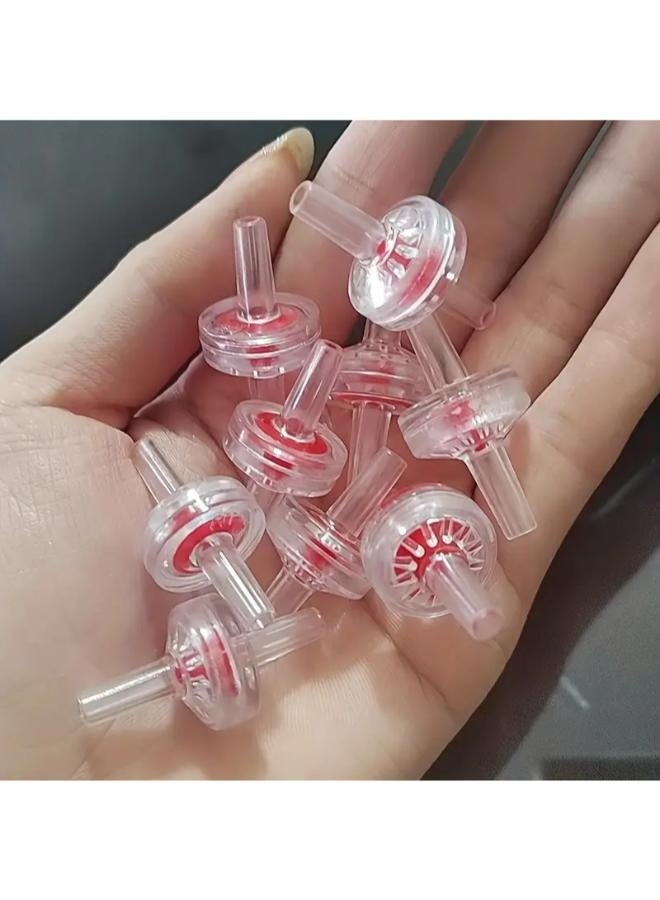 صمام عدم الرجوع بتصميم جديد عالي الجودة باللون الأحمر - 5 قطع - Image 2