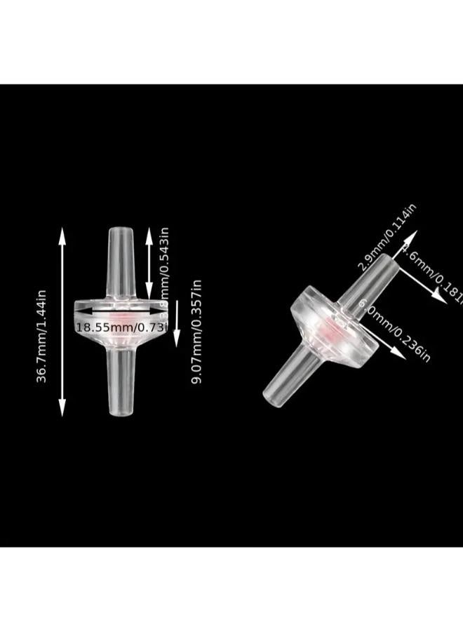 صمام عدم الرجوع بتصميم جديد عالي الجودة باللون الأحمر - 5 قطع - Image 3
