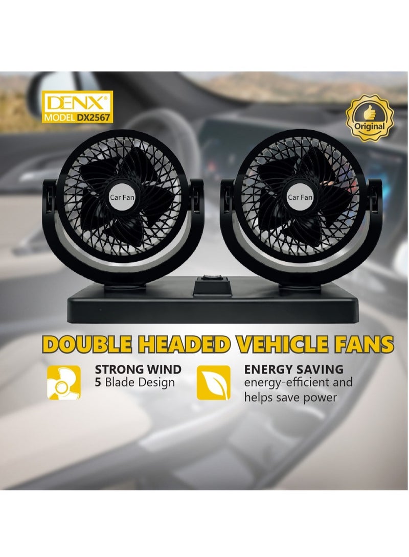 Denx DOUBLE HEADED VEHICLE FANS - Image 2
