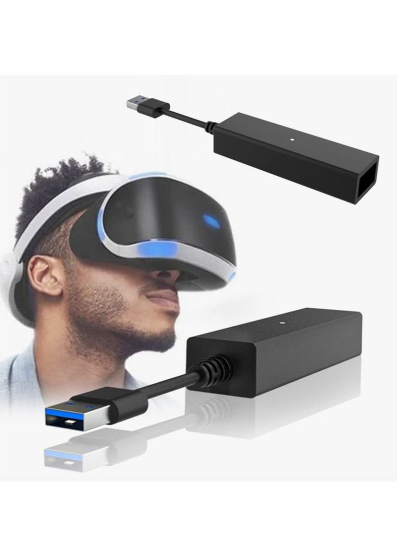 Captaintech PSVR Camera Adapter for PS5 Console, VR Adapter Cable for PS5 Controller, Male to Female USB 3.0 PS VR for Playstation 5, Game Console VR Somatosensory Accessories, PS4 PSVR Converter Cable  - Image 1