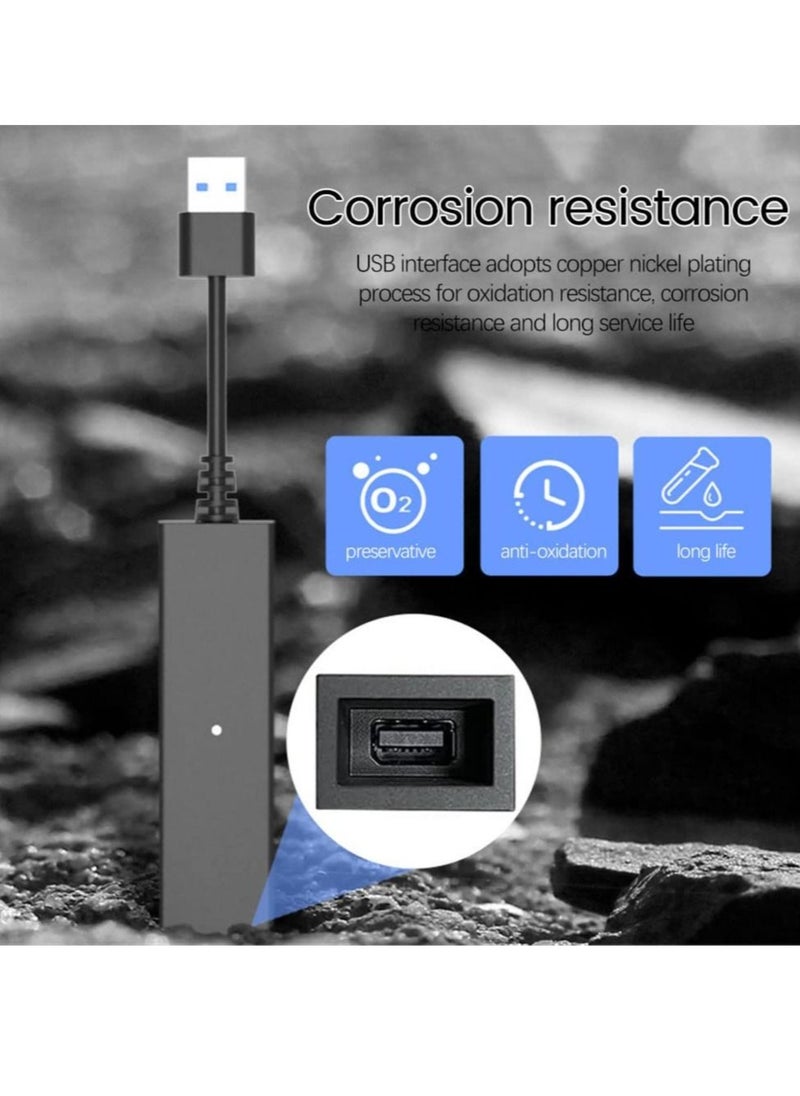 Captaintech PSVR Camera Adapter for PS5 Console, VR Adapter Cable for PS5 Controller, Male to Female USB 3.0 PS VR for Playstation 5, Game Console VR Somatosensory Accessories, PS4 PSVR Converter Cable  - Image 4