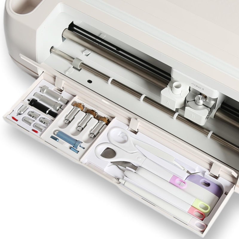 LOPASA Tool Organizer Compatible with Cricut Maker 4,3, Blade Storage Accessories and Supplies for Cutting, Cutting Machine Accessories Organization and Storage, Weeding Tools and Blades Organizer - Image 1