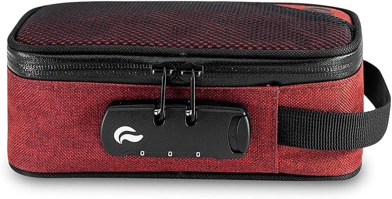 Skunk Sidekick Smell Proof Case w/Combo Lock - (Burgundy) - Image 2