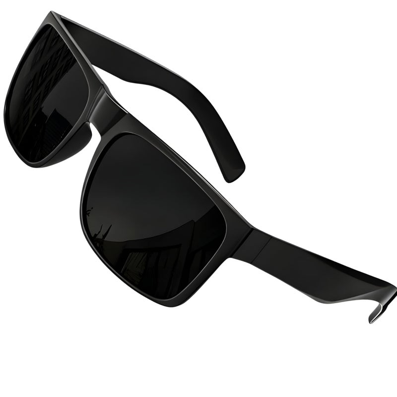 grinderPUNCH XL Sunglasses for Men Big Heads Wide Extra Wide Polarized UV400 Driving Fishing Sunglasses Large Fit Mens Shades - Image 2