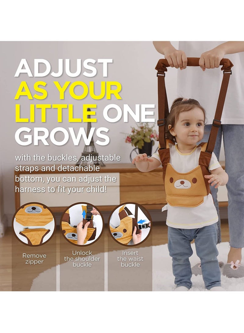 Baby Walking Harness, Handheld Kids Walker Helper, Toddler Infant Walker Harness Assistant Belt, Help Baby Walk, Child Learning Walk Support Assist Trainer Tool for 7-24 Month Old  - Image 2